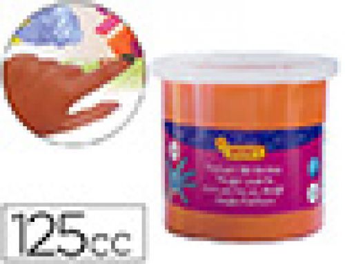 Estojo jovi pintura a dedos 125 ml laranja , Jovi , 59114 , 8412027028981